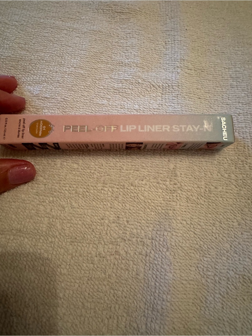 SACHEU Peel-Off Lip Liner Stay-N - Nude Pink
